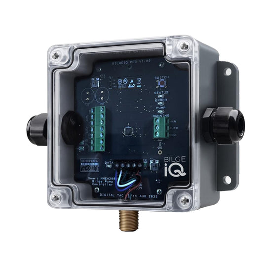 Digital Yacht Bilge IQ Intelligent Bilge Pump Control with NMEA 2000 & Wi-Fi Connectivity