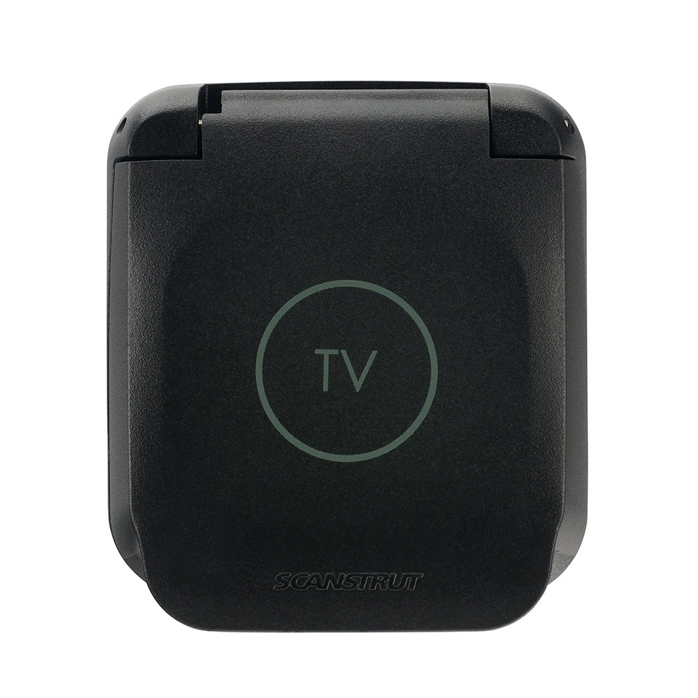 Scanstrut Ventura Series SAT Connection – Waterproof Outdoor TV Aerial Connector with Dual F-Type Coaxial, Marine-Grade Durability