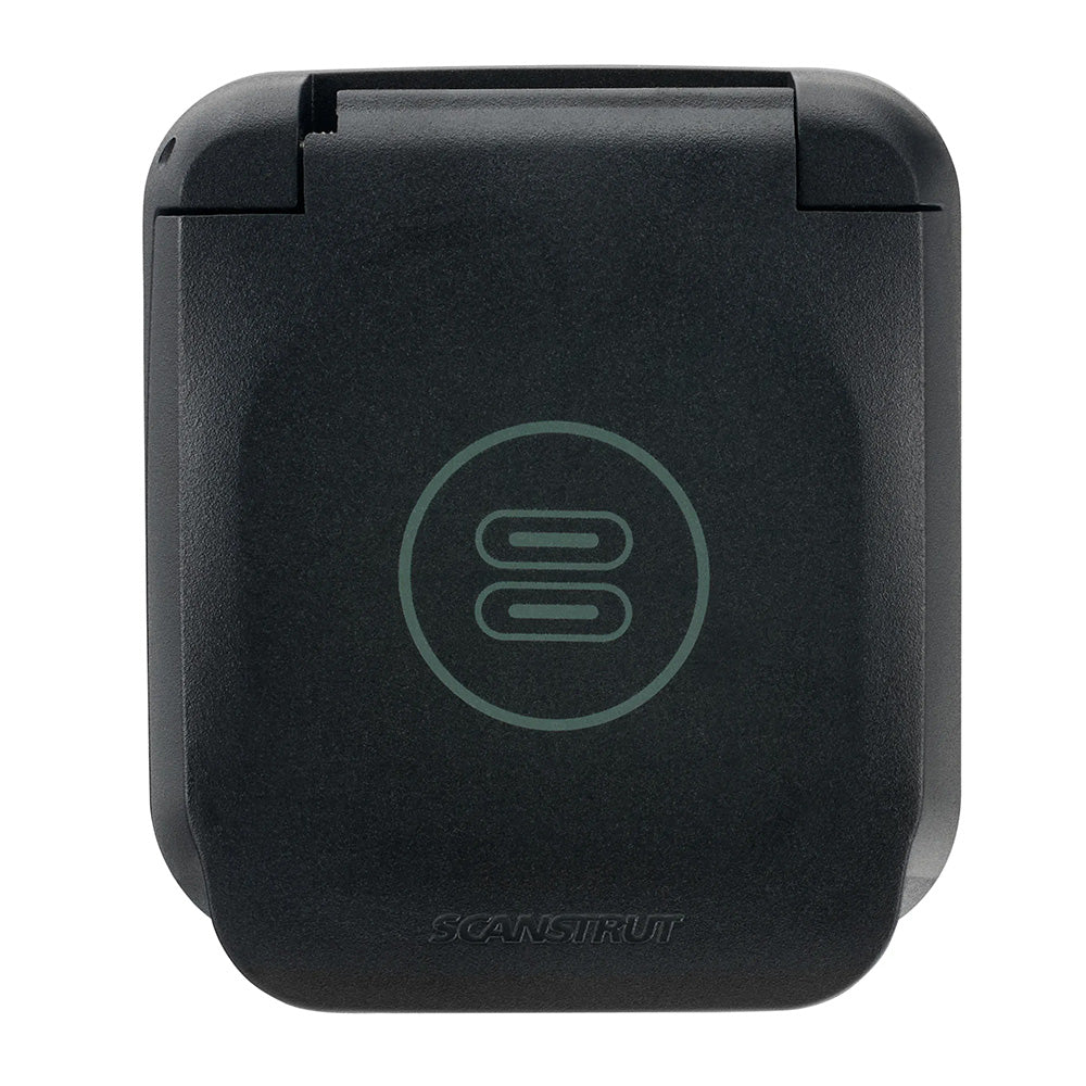Scanstrut Ventura Series Dual USB-C Socket - Waterproof Marine-Grade Power Outlet for Vehicles and Outdoor Use