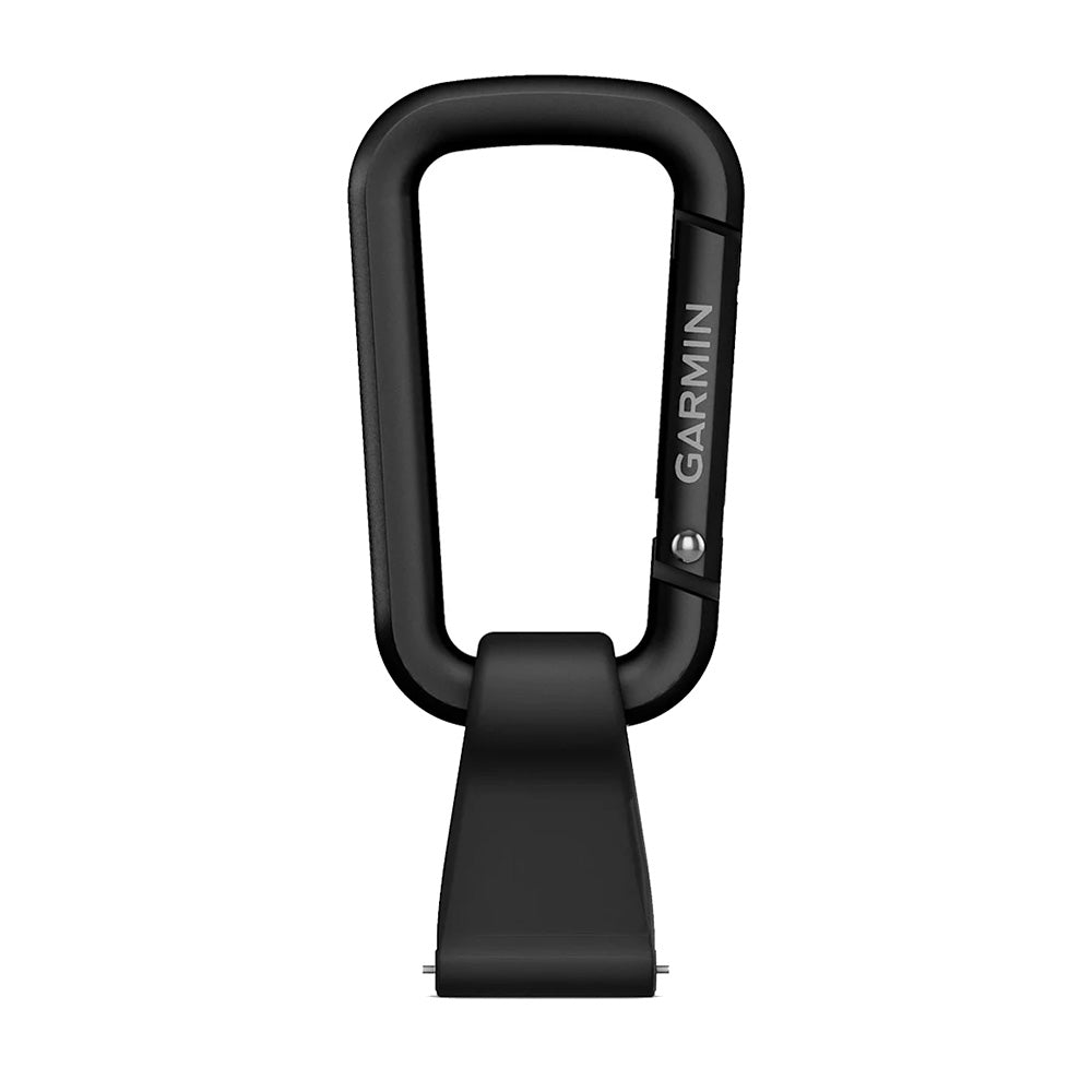 Garmin Carabiner Clip for MOB Tag - Black | Quick-Release Attachment & Floating Keychain