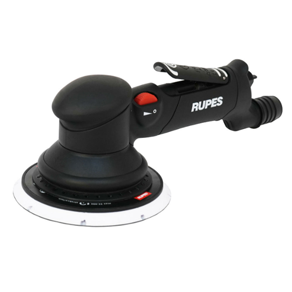 RUPES TA156A Pneumatic Random Orbital Sander – 6mm Orbit, 150mm Backing Pad for Professional Sanding