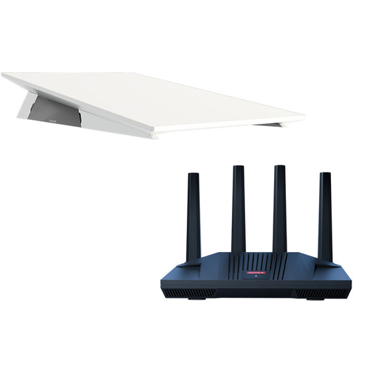 KVH Starlink Performance Gen 3 Kit with Wedge Mount and CommBox Edge Core Wi-Fi Router