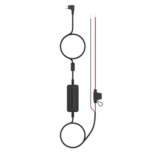 Garmin Power Cable USB-C to Bare Wire – Compatible with 12V and 24V Systems