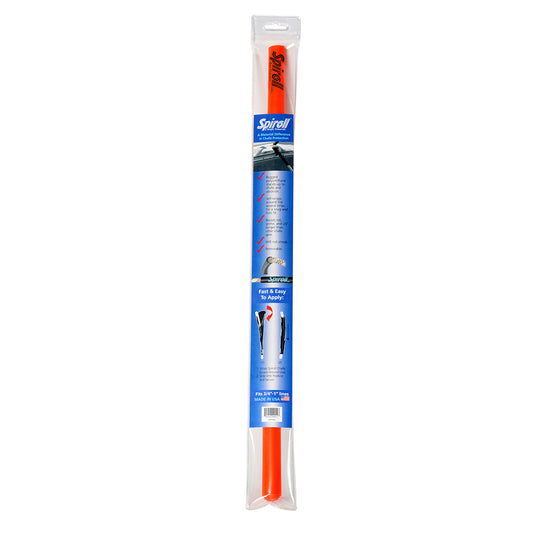Spiroll Chafe Guard Orange for Lines up to 1 Inch Diameter - Rugged Rope Protector