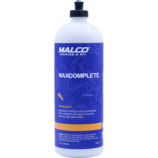 Malco MaxComplete Compound - 32oz | Heavy Scratch Removal & Gloss Finish