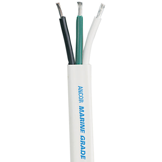 Ancor 1313-FT White Triplex Cable - 12/3 Marine Grade Wire, Sold by the Foot