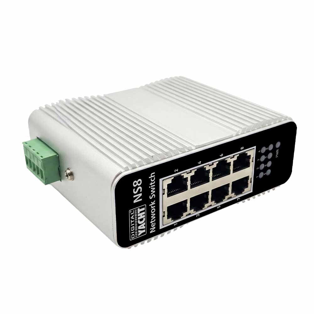 Digital Yacht NS8 Network Switch - 8-Port Gigabit Ethernet for Marine Networks