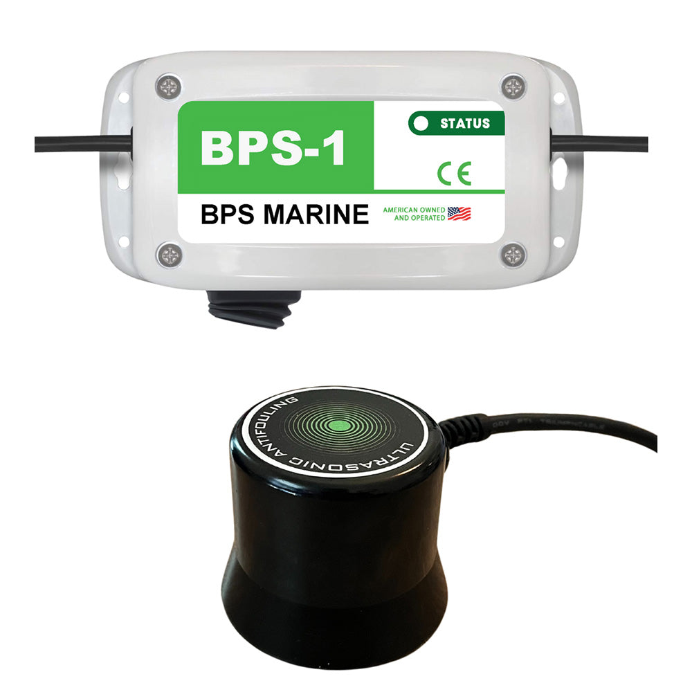 BPS Marine BPS-1 1-Transducer Ultrasonic Antifouling System for Boats up to 20ft