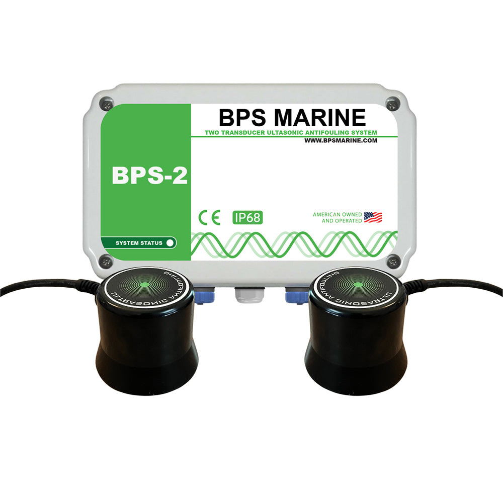 BPS Marine BPS-2 2-Transducer Ultrasonic Antifouling System for Boats up to 30ft