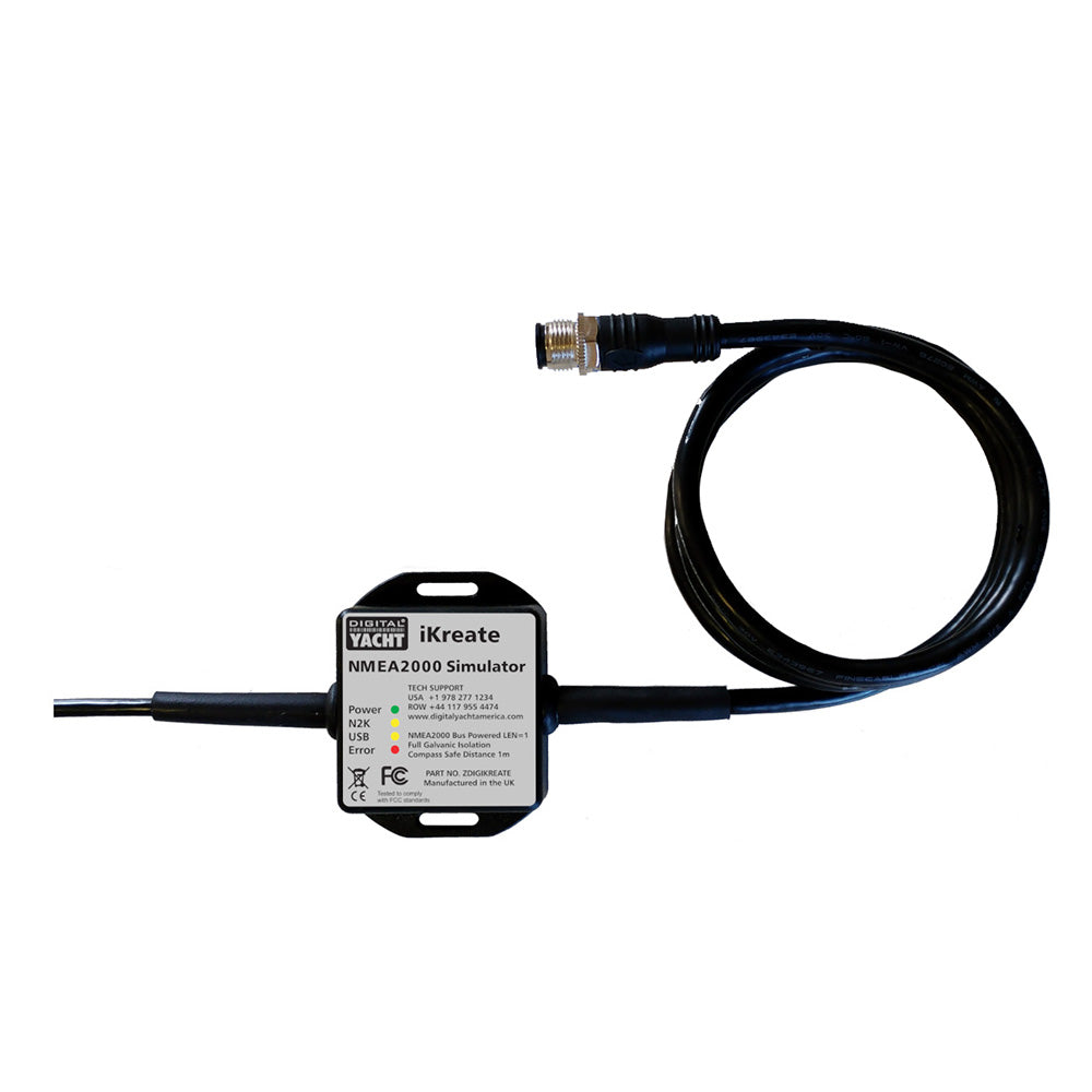 Digital Yacht iKreate NMEA 2000 Simulator with USB – Marine Electronics Data Replay & Simulation Tool
