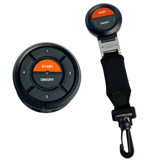CoastKey Standard Triple Mercury Engine Keyless Ignition with Remote Start and Stop - Model C0311