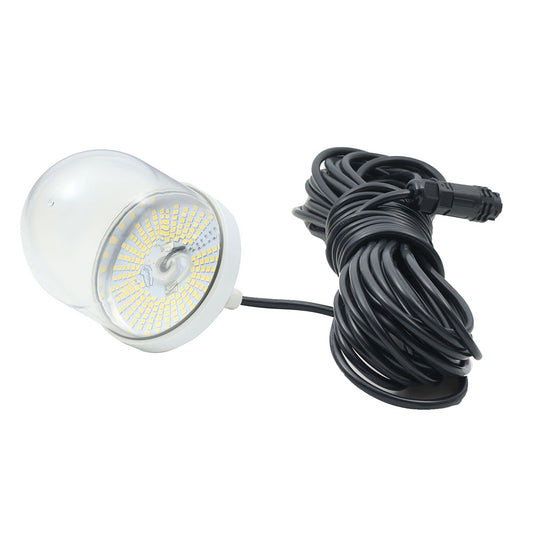 Hydro Glow 200W LED Underwater Dock Light 3000K Warm White - Marine Fish Attraction Light
