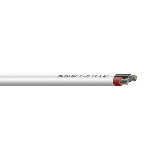 Sea-Dog 8/2 AWG Flat Duplex Marine Wire Red/Black - 50 Feet