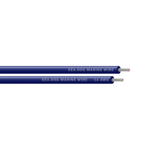 Sea-Dog 14 AWG Dark Blue Primary Marine Wire - 25 Feet