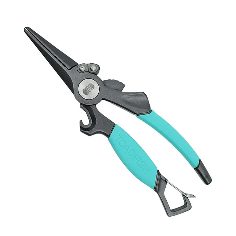 Toadfish Elite Series Pliers with Carbide Braid Cutters and Built-In Features