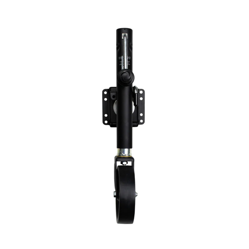 Powerwinch Select Series Jack - 1500 lb Bolt-On Single Wheel Carbon Black