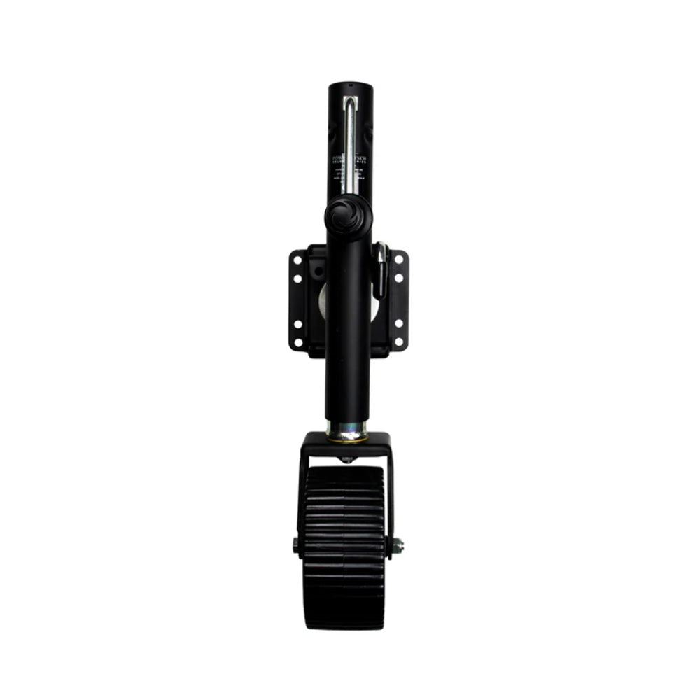 Powerwinch Select Series Jack - 1500 lb Bolt-On Single Wheel Wide, Carbon Black
