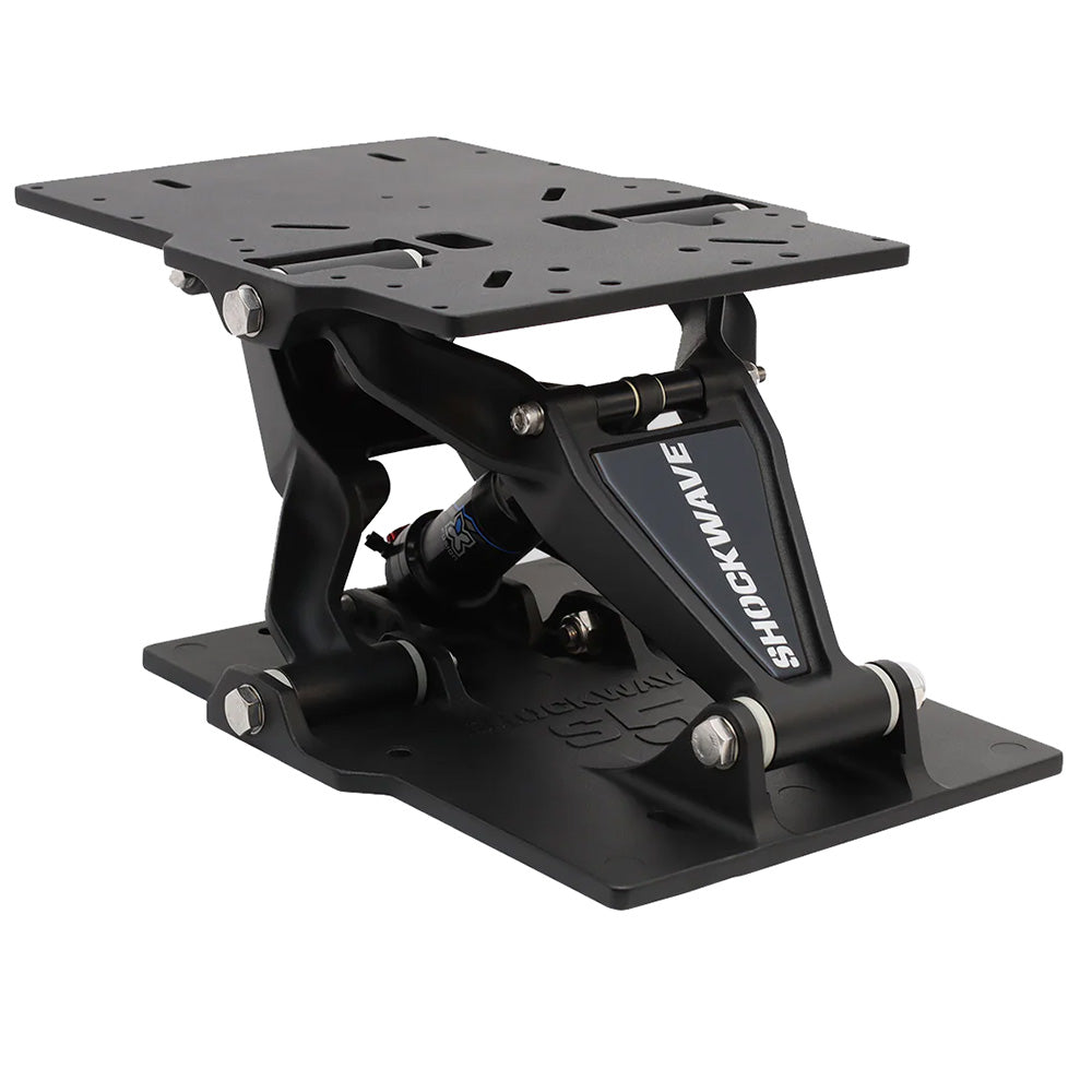 Shockwave Seats S5-LW Suspension Base - Black for Marine and Recreational Boats