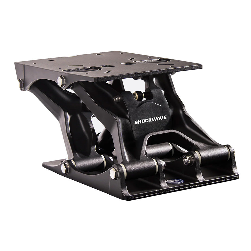 Shockwave S5-AL Suspension Base by Shockwave Seats - Black