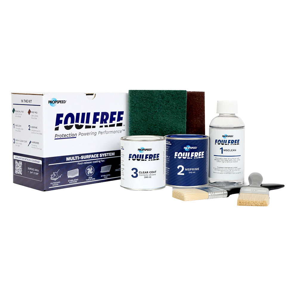 Propspeed Foulfree Multi-Surface Coating System - Medium for Yacht Underwater Components