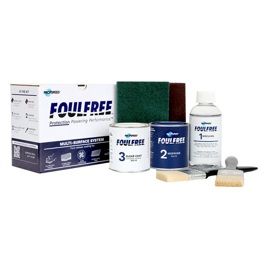 Propspeed Foulfree Multi-Surface Coating System - Medium for Yacht Underwater Components