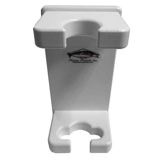 Deep Blue Marine BB-1 Boga Grip Holder with Suction or Screw Mount, White