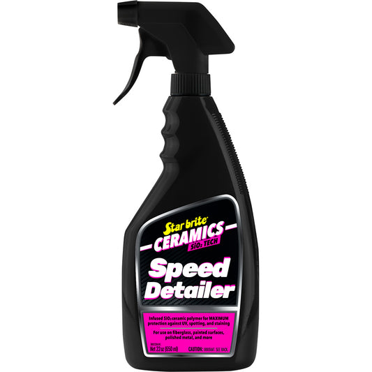 Star brite Ceramics Speed Detailer with SiO2, Cherry Scent, 22 oz, Part Number 203722