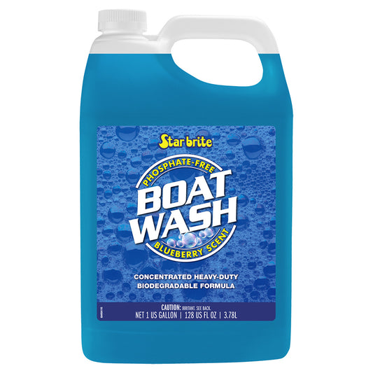 Star brite Concentrated Boat Wash, Blueberry Scent, 1 Gallon, Part Number 80400