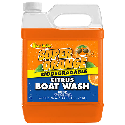 Star brite Super Orange Citrus Boat Wash Concentrate 1 Gallon, Part Number 94500