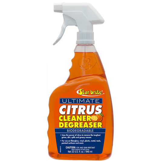 Star brite Ultimate Citrus Cleaner & Degreaser 32 oz, Biodegradable, Part Number 96432