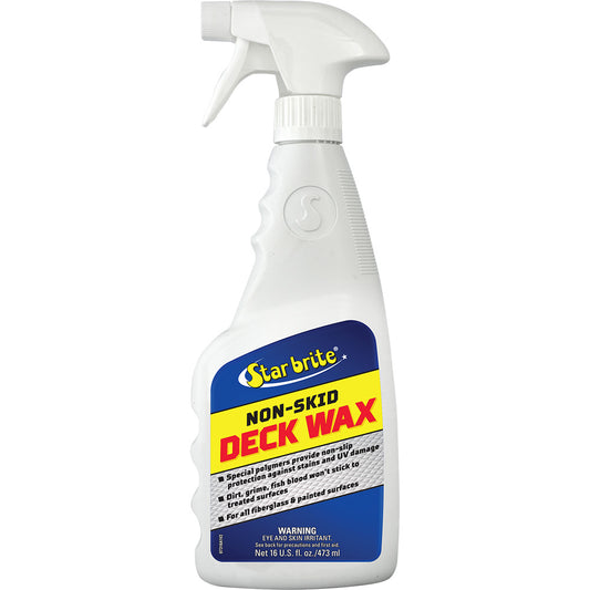 Star brite Non-Skid Deck Wax Spray, 16 oz – Part Number 97316
