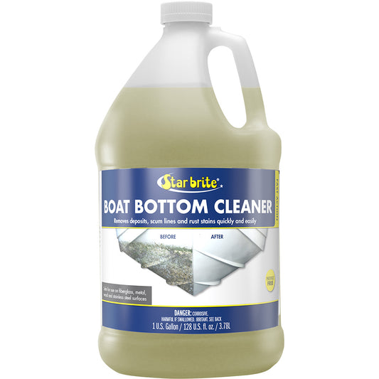 Star brite Part #92200 Heavy Duty Boat Bottom Cleaner - 1 Gallon for Tough Stain Removal