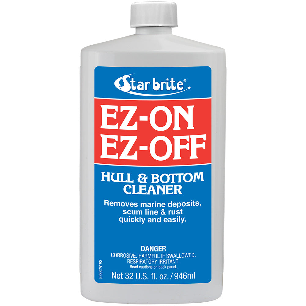 Star Brite EZ-ON EZ-Off Boat Hull & Bottom Cleaner - 32 oz for Fiberglass, Painted, and Metal Surfaces