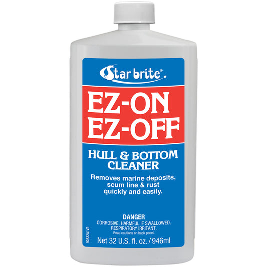 Star Brite EZ-ON EZ-Off Boat Hull & Bottom Cleaner - 32 oz for Fiberglass, Painted, and Metal Surfaces