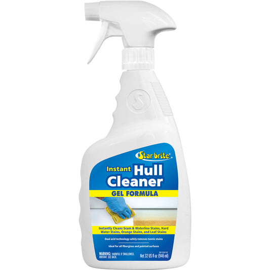 Star brite Instant Hull Cleaner 32 oz - Easy-to-Use Gel Formula for Marine Surface Cleaning