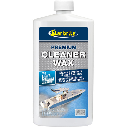 Star brite Premium Cleaner Wax One-Step 32 oz, Part Number 89632