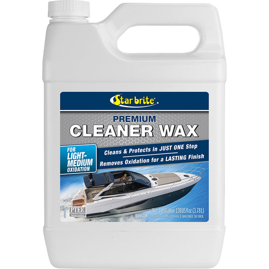 Star brite Premium Cleaner Wax One-Step 1 Gallon, Part 89600