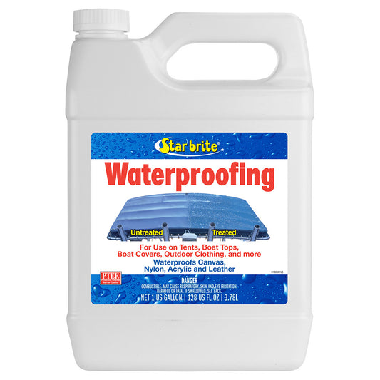 Star brite Waterproofing Spray & Stain Protection, 1 Gallon, Part Number 81900