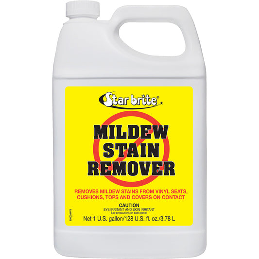 Star brite Mildew Stain Remover, 1 Gallon, Part Number 85600