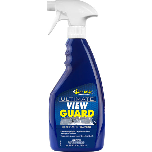 Star brite Ultimate View Guard Clear Plastic Treatment, 22 oz, Part Number 95222