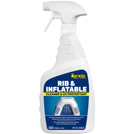 Star brite Rib & Inflatable Boat Cleaner and UV Protectant Spray, 32 oz – Part Number 97232