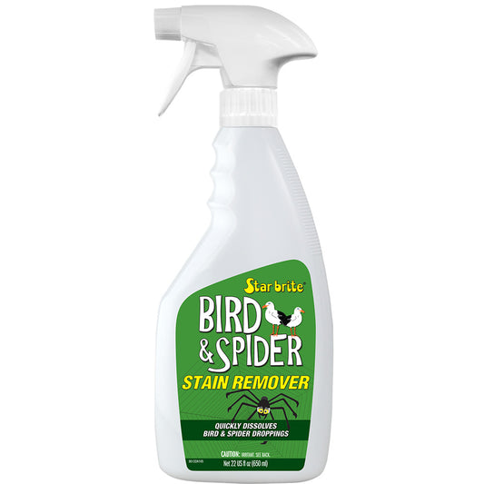 Star brite Spider & Bird Stain Remover, 22 oz, Part Number 95122