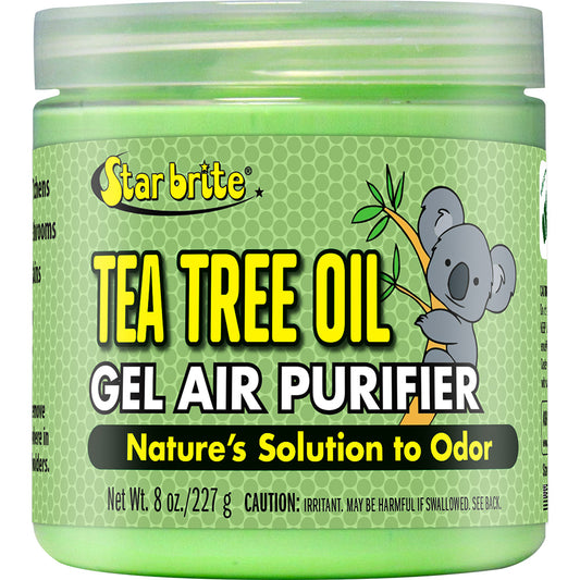 Star brite Tea Tree Oil Gel Air Purifier Tub – 8 oz for Natural Odor Control