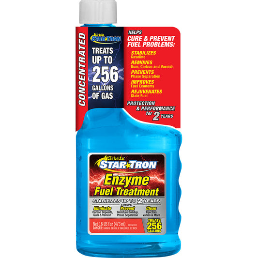 Star brite Star-Tron Enzyme Fuel Treatment - 16 oz for All Gas Engines