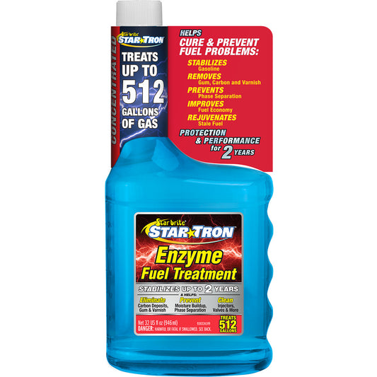 Star brite Star-Tron Enzyme Fuel Treatment - 32 oz for All Gas Engines