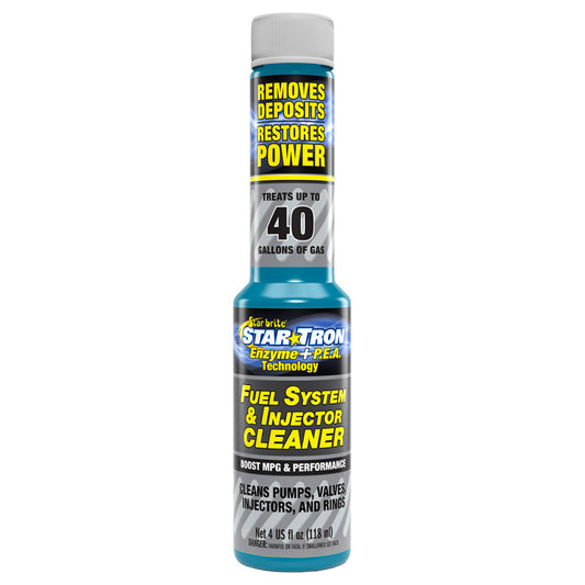 Star brite Star-Tron Enzyme Fuel System & Injector Cleaner with PEA Tech - 4 oz