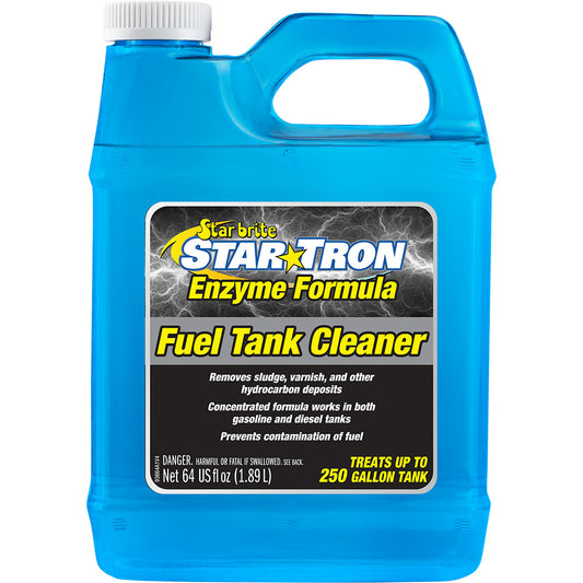 Star Brite Star-Tron Fuel Tank Cleaner - 64 oz Concentrated Gas & Diesel Formula