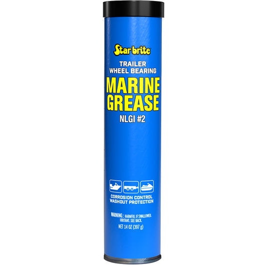Star brite Marine Grade Wheel Bearing Grease - 14 oz for Corrosion Protection and Lubrication
