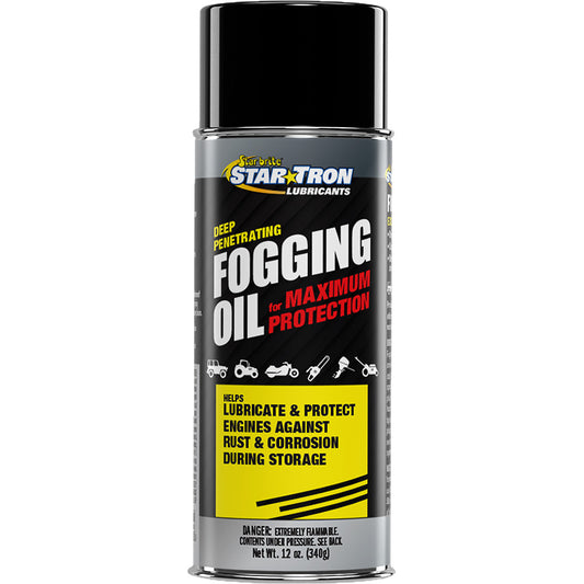 Star brite Star-Tron Deep Penetrating Fogging Oil – 12 oz for Engine Protection and Storage