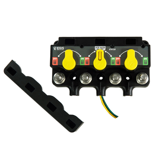 Egis Mobile Electric XD Series Triple Flex 2 Relay/VSR/Relay with Knobs, 12 P DT – 8830-2535